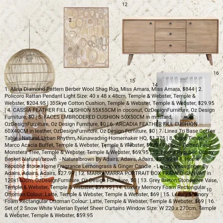 B4 Interior Design Mood Board by The Coastal Dream on Style Sourcebook