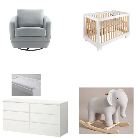 Nursery Interior Design Mood Board by jessanddale on Style Sourcebook