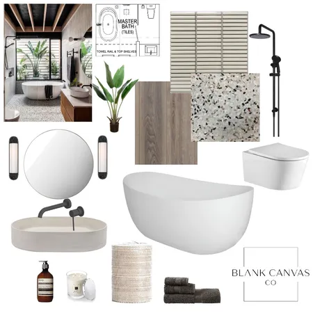 BJ Master Bathroom 3 Interior Design Mood Board by joanneho on Style Sourcebook