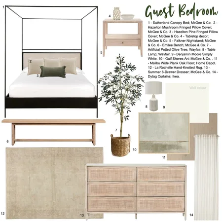 IDI - Bedroom Interior Design Mood Board by deannahessdesign on Style Sourcebook