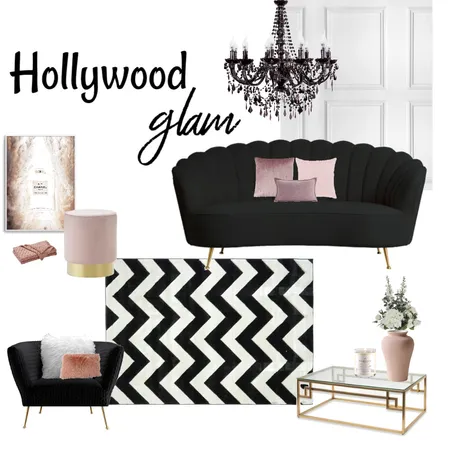 Hollywood Glam redo Interior Design Mood Board by angelah96 on Style Sourcebook