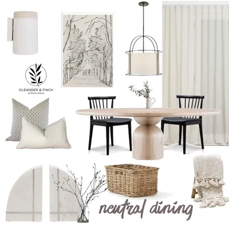 Draft Interior Design Mood Board by Oleander & Finch Interiors on Style Sourcebook