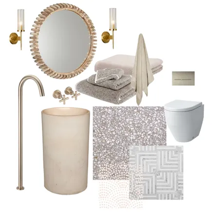 Mic Bathroom 1 Interior Design Mood Board by Abbie on Style Sourcebook