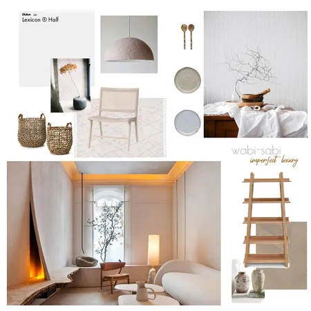 WabiSabi Mood board Interior Design Mood Board by Nialri Designs on Style Sourcebook