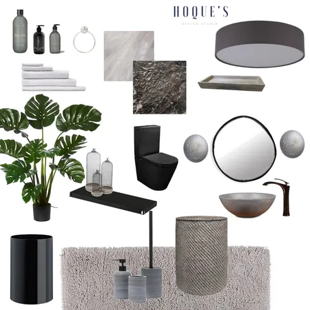 Toilet - Module 9 Interior Design Mood Board by Nilufa Hoque on Style Sourcebook