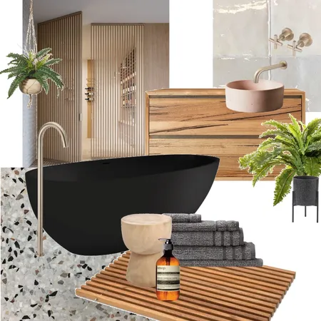 Modern Australian Bathroom Interior Design Mood Board by Heim Design on Style Sourcebook