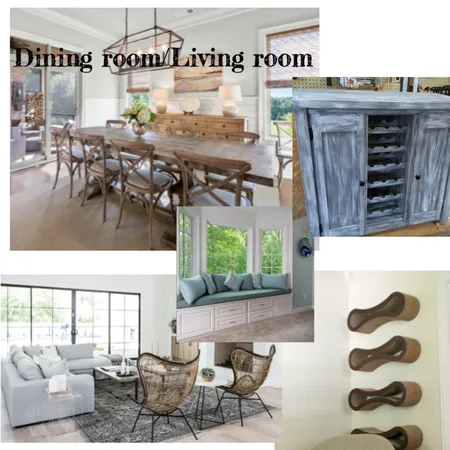 Dining room / Living room Interior Design Mood Board by jodikravetsky on Style Sourcebook