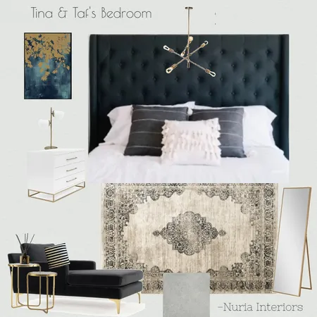 Tina's Bedroom 1 Interior Design Mood Board by Nuria on Style Sourcebook