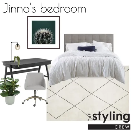 Jinno's Bedroom Interior Design Mood Board by the_styling_crew on Style Sourcebook