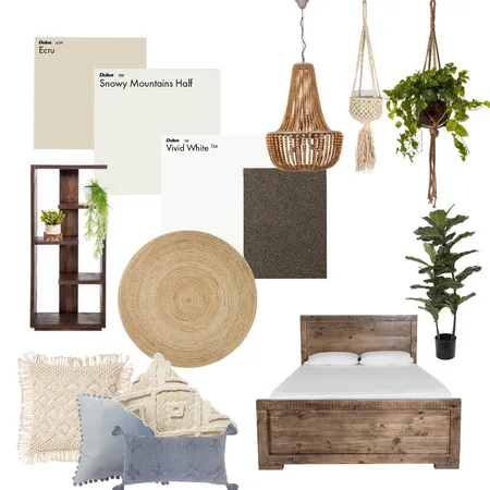 Grace’s Bedroom Interior Design Mood Board by Krystelle on Style Sourcebook