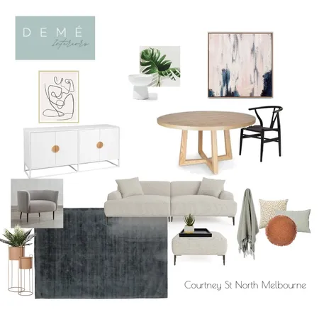 Courtney St North Melbourne Interior Design Mood Board by D_Cos on Style Sourcebook