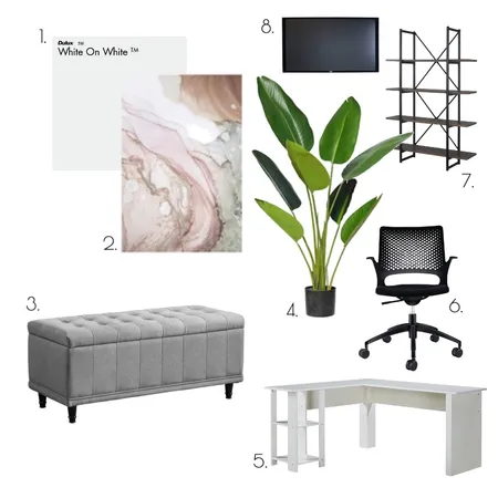 Office 1 Interior Design Mood Board by eoreill2 on Style Sourcebook