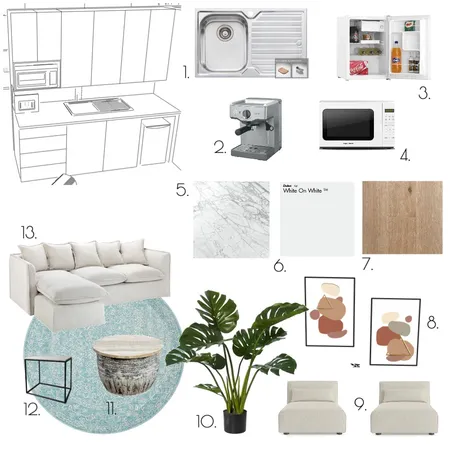 Kitchentte/Informal lounge Interior Design Mood Board by eoreill2 on Style Sourcebook