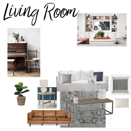 Living Room Interior Design Mood Board by Emma Nicole on Style Sourcebook