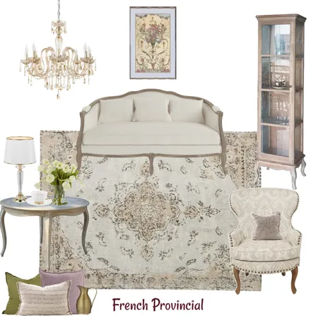 french provincial Interior Design Mood Board by InVogue Interiors on Style Sourcebook