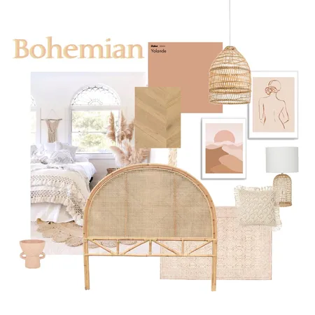 Bohemian Interior Design Mood Board by Kyla Jooste on Style Sourcebook