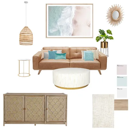 Living Coastal Deco Interior Design Mood Board by mala on Style Sourcebook