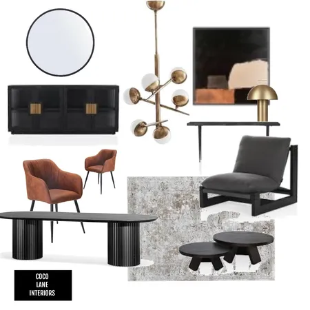 Nedlands Lounge/Dining Residence Interior Design Mood Board by CocoLane Interiors on Style Sourcebook