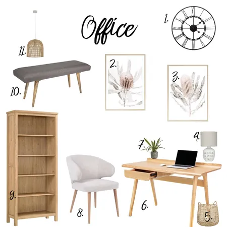 mod 9 office Interior Design Mood Board by jennifer.jeannette on Style Sourcebook