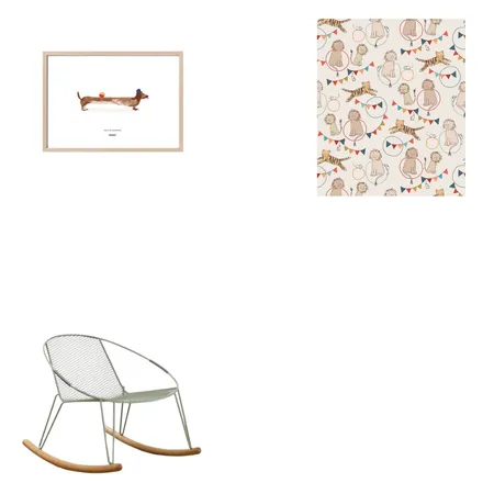 DRAFT Modern Circus Boys Room Interior Design Mood Board by The Whole Room on Style Sourcebook