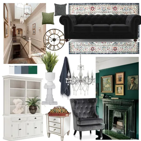 Traditional Interior Design Mood Board by ByElliott on Style Sourcebook