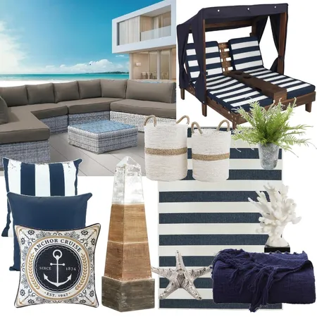 Completely Coastal Interior Design Mood Board by Chanebothma on Style Sourcebook