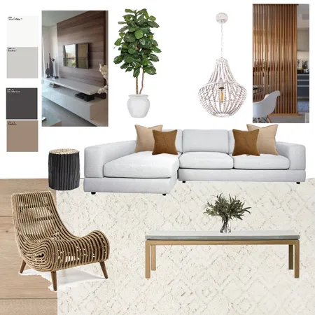 Living Area Sample Board Interior Design Mood Board by Dorothea Jones on Style Sourcebook