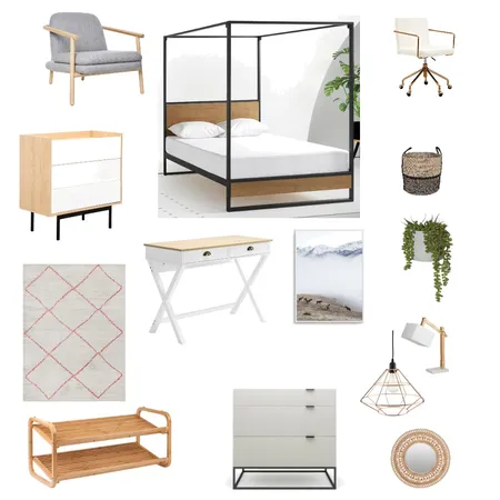 Modern Bedroom Interior Design Mood Board by Designgirl08 on Style Sourcebook