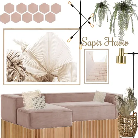 BOHO PINK Interior Design Mood Board by sapir haviv on Style Sourcebook