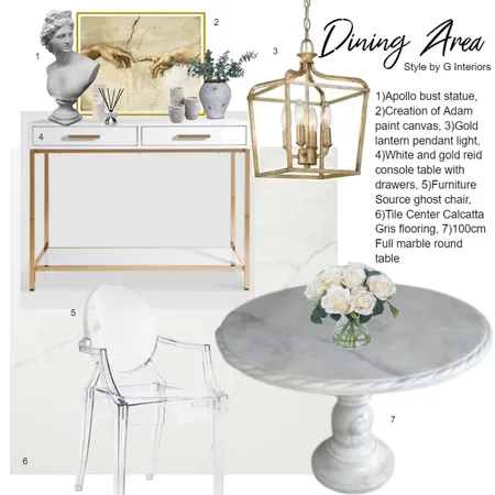 Museum Theme Dining Interior Design Mood Board by Gia123 on Style Sourcebook