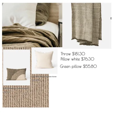 spare room green bed Interior Design Mood Board by Dimension Building on Style Sourcebook