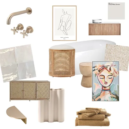 pinkbathroom Interior Design Mood Board by Lili on Style Sourcebook