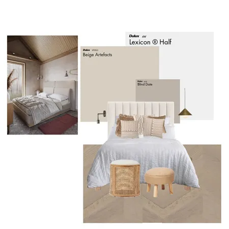 Wabi Sabi Guestroom Interior Design Mood Board by alicebadger on Style Sourcebook