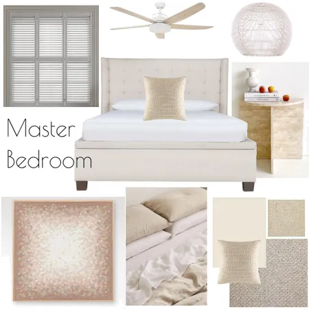 Master Bedroom Interior Design Mood Board by Noa Herlihy on Style Sourcebook