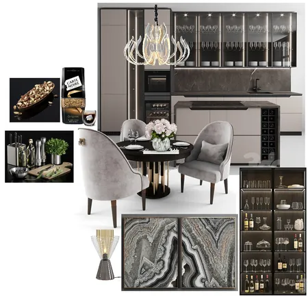 Кухня Interior Design Mood Board by CoLora on Style Sourcebook