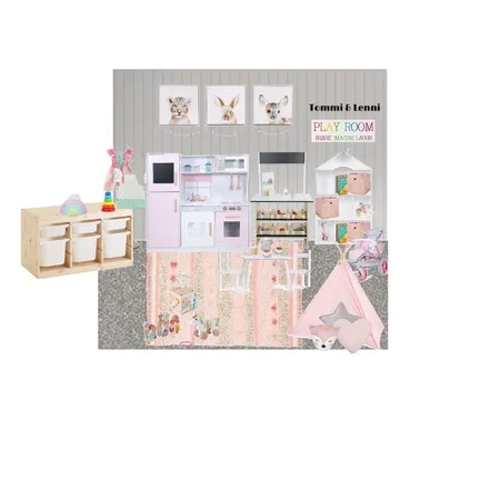 Tommi & Lenni Playroom Interior Design Mood Board by Airlie Dayz Interiors + Design on Style Sourcebook