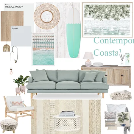 Coastal Interior Design Mood Board by NalaniGledden on Style Sourcebook