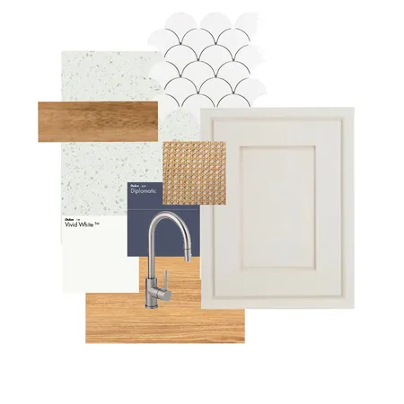 Coastal Kitchen Material Board Interior Design Mood Board by Soul Interior Design on Style Sourcebook