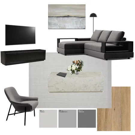 Contemporary Luxe Living Room - Balmoral Interior Design Mood Board by Kahli Jayne Designs on Style Sourcebook