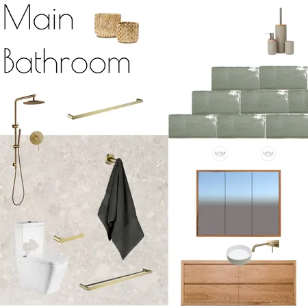 Main bathroom Interior Design Mood Board by bridgeo on Style Sourcebook