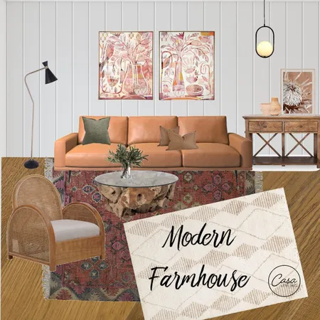 Modern Farmhouse Interior Design Mood Board by Casa Styling on Style Sourcebook