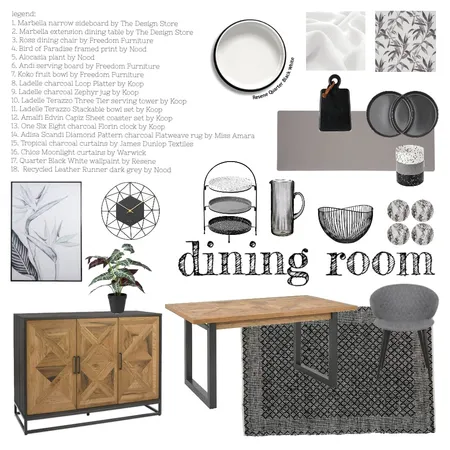 Dining room Interior Design Mood Board by Shanmck24 on Style Sourcebook