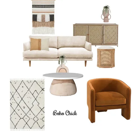 Boho Chick Interior Design Mood Board by vanjasantic on Style Sourcebook