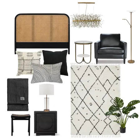 Black Interior Design Mood Board by Mal02 on Style Sourcebook