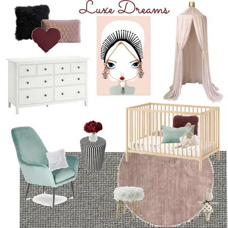 Nursery Interior Design Mood Board by Andi on Style Sourcebook