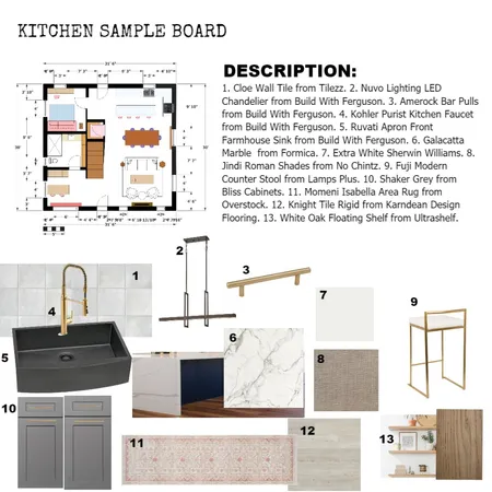 KITCHEN Interior Design Mood Board by CozyOasis on Style Sourcebook