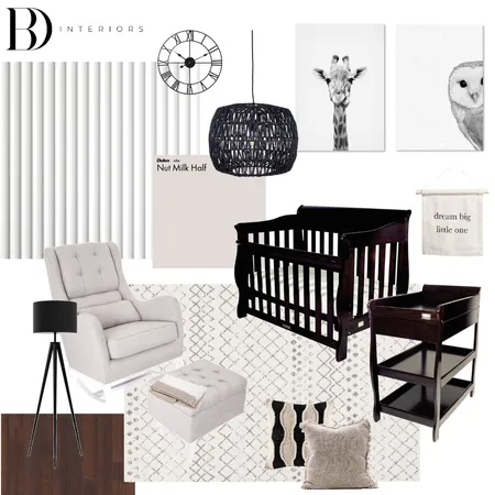 Neutral Nursery Interior Design Mood Board by bdinteriors on Style Sourcebook