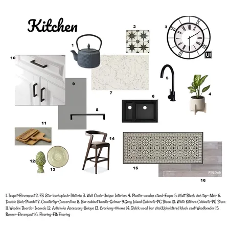 Kitchen Final Interior Design Mood Board by streakcandice on Style Sourcebook