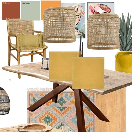 Mex Eating Interior Design Mood Board by Dede Kienst on Style Sourcebook