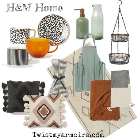 H&M Home Interior Design Mood Board by Twist My Armoire on Style Sourcebook